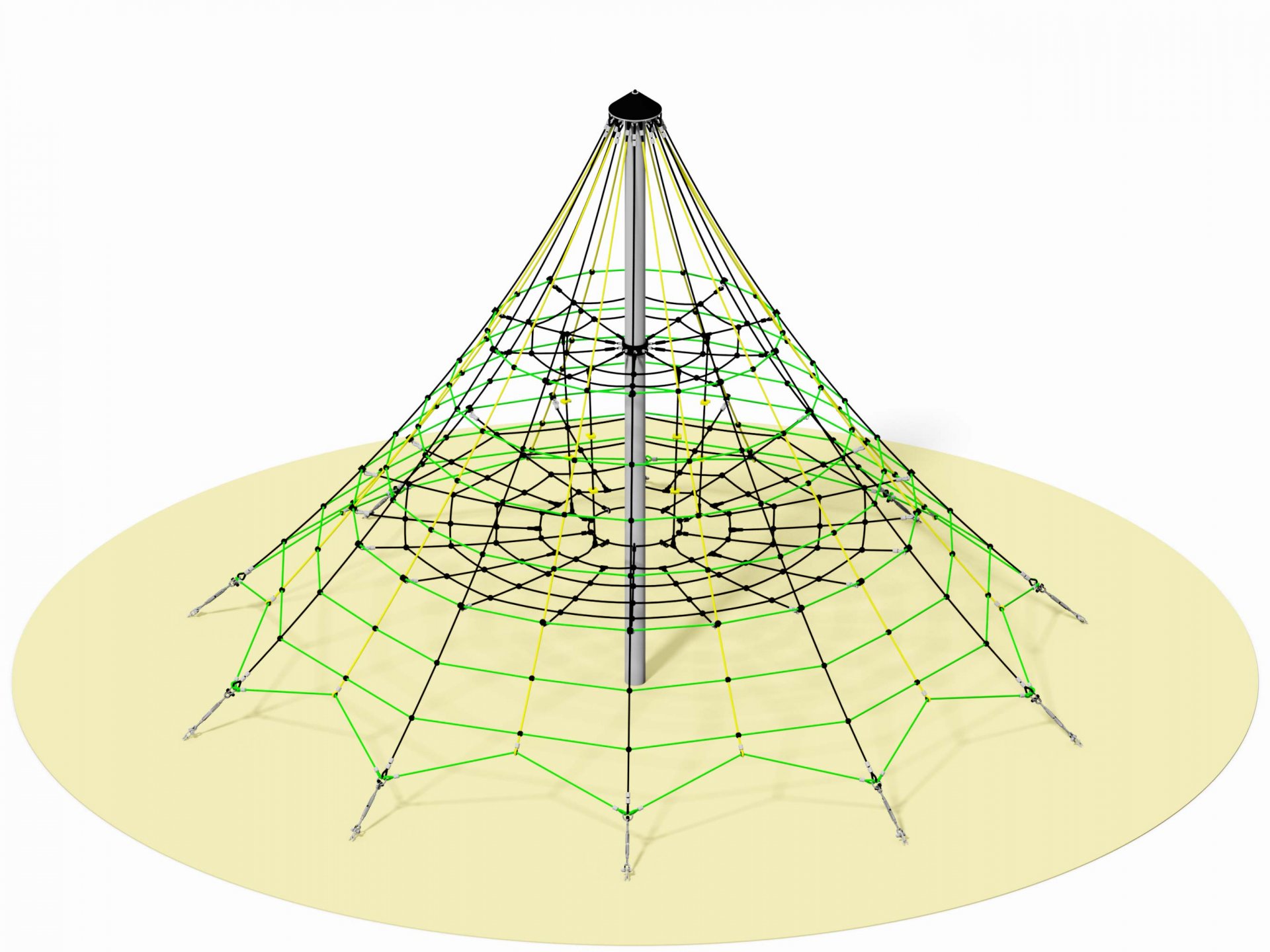 Climbing Net Pyramid 