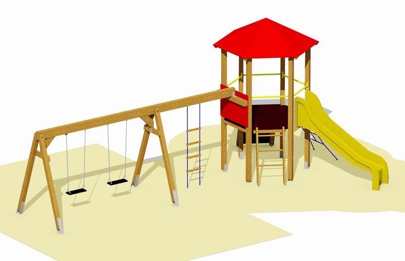 40295-obra-eco-sechseckturm-mit-dach