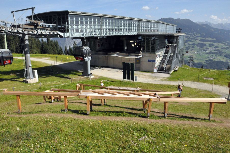 Kugelbahn in Golm Vandans