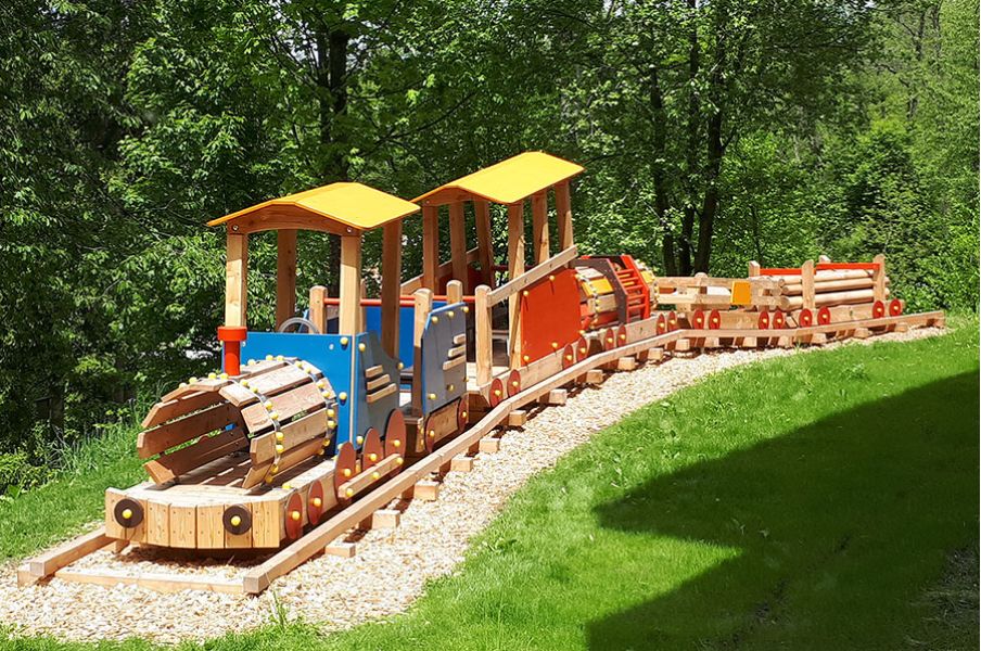 41560 Obra Mini Zug IKUNA Natternbach / Spielgerät 