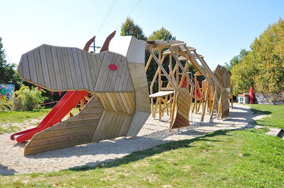 Spielanlage Dino Dinopark Agrarium Steinerkirchen